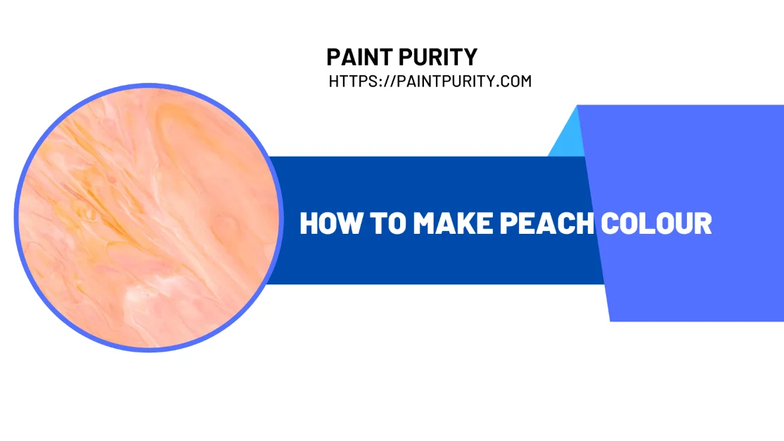 how to make peach colour