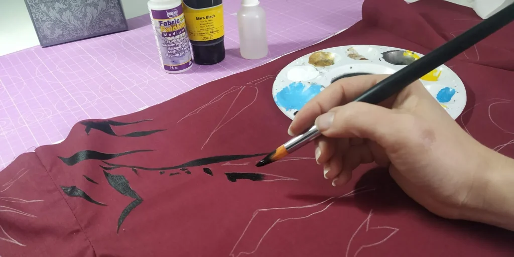 Can You Use Acrylic Paint on The Fabric?