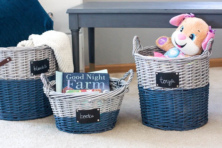 Spray Painting Wicker Baskets Tips and Tricks