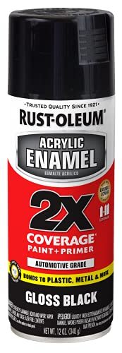 Best Gloss Black Spray Paint for Plastic