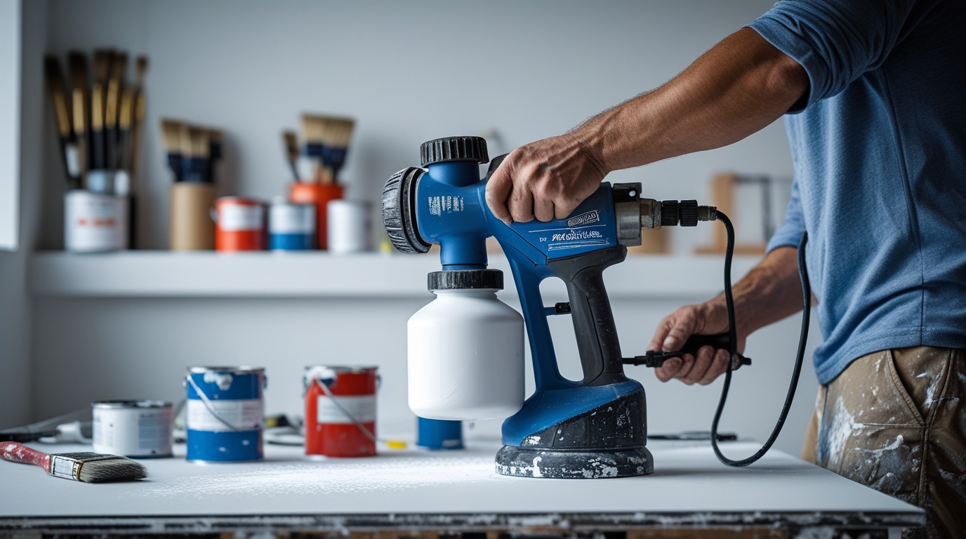 Lush How To Set Up An Airless Paint Sprayer Landscape Illustration Lush How To Set Up An Airless Paint Sprayer Landscape Illustration