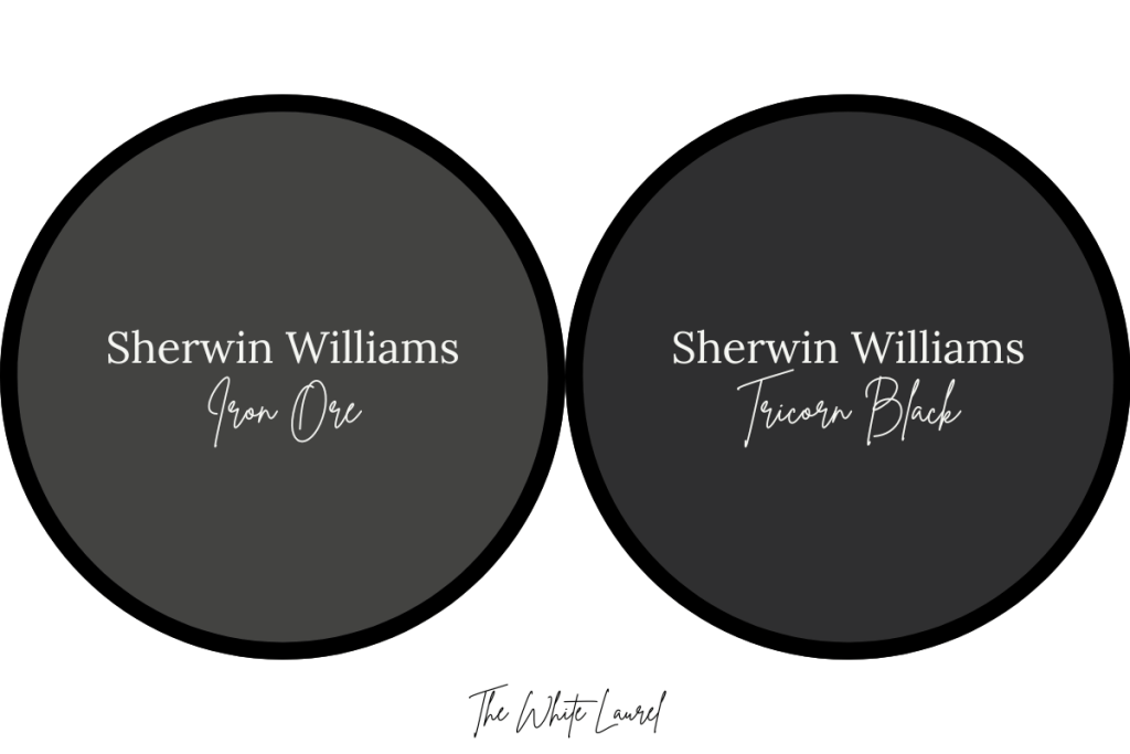 Tricorn Black Vs Iron Ore