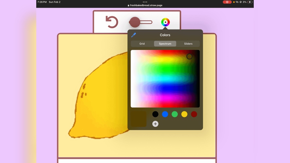 Did Strawpage Remove Color Picker