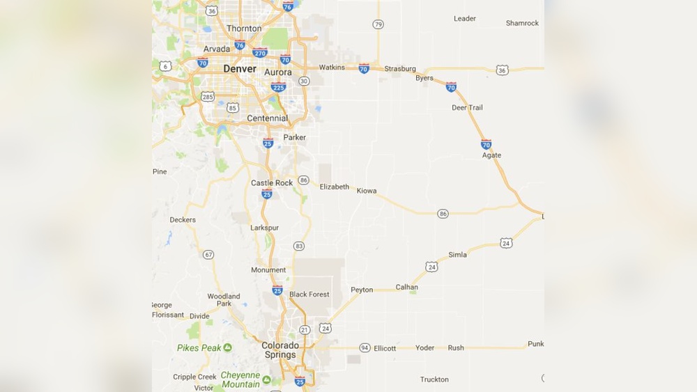 How Far Colorado Springs from Denver