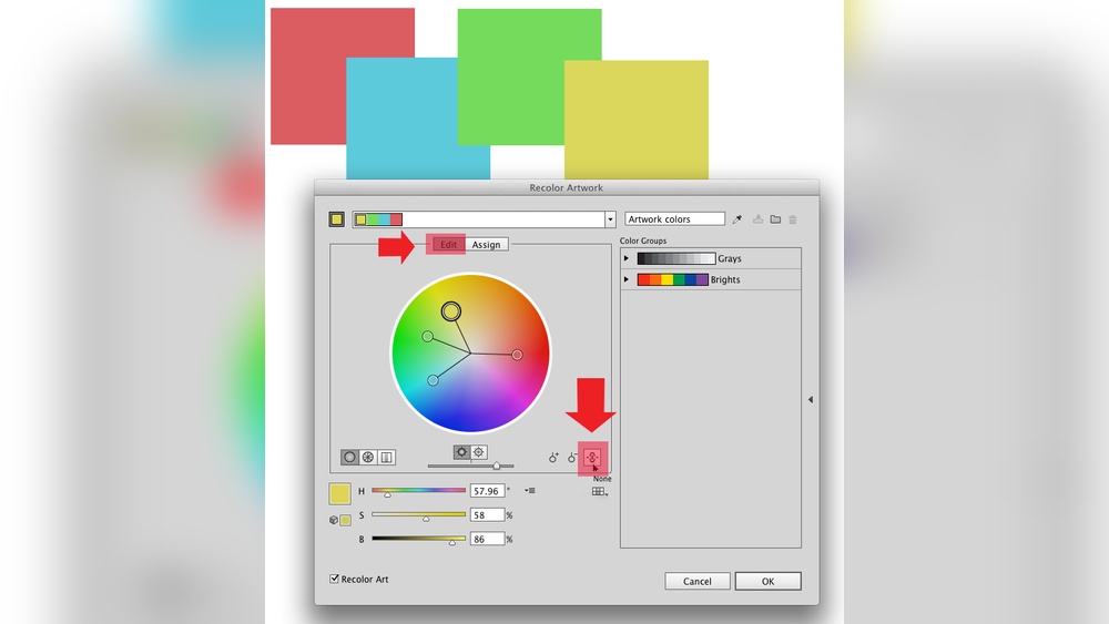 How to Change Color Value in Illustrator