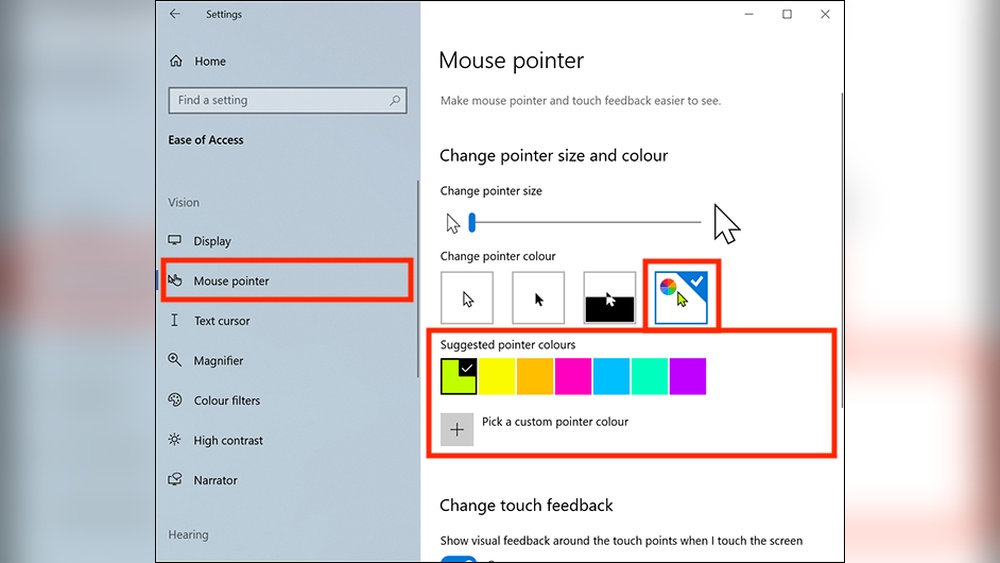 How to Change the Cursor Color