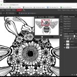 How to Color Lineart Photopea
