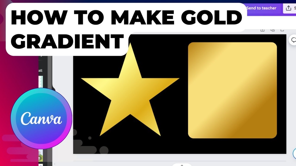 How to Make a Gold Gradient Colors