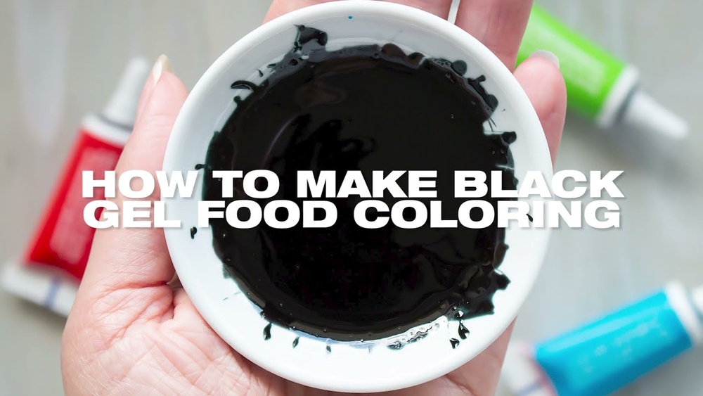 How to Make Black With Food Coloring
