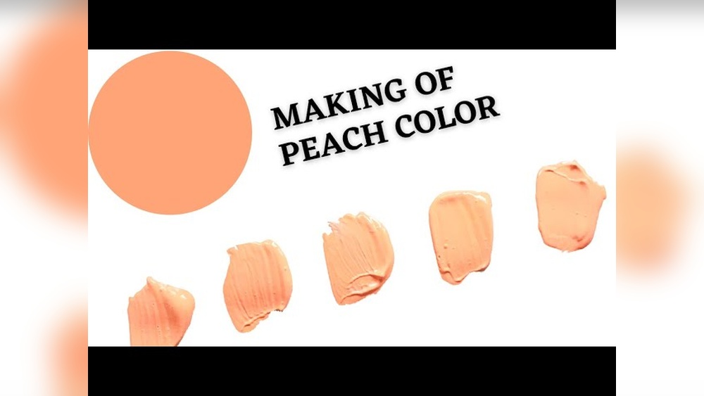 How to Make Peach Color