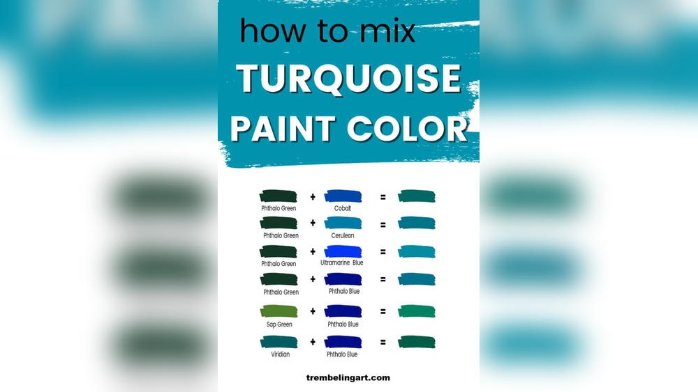 How to Make Turquoise Color