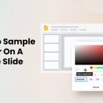 How to Sample a Color on a Google Slide