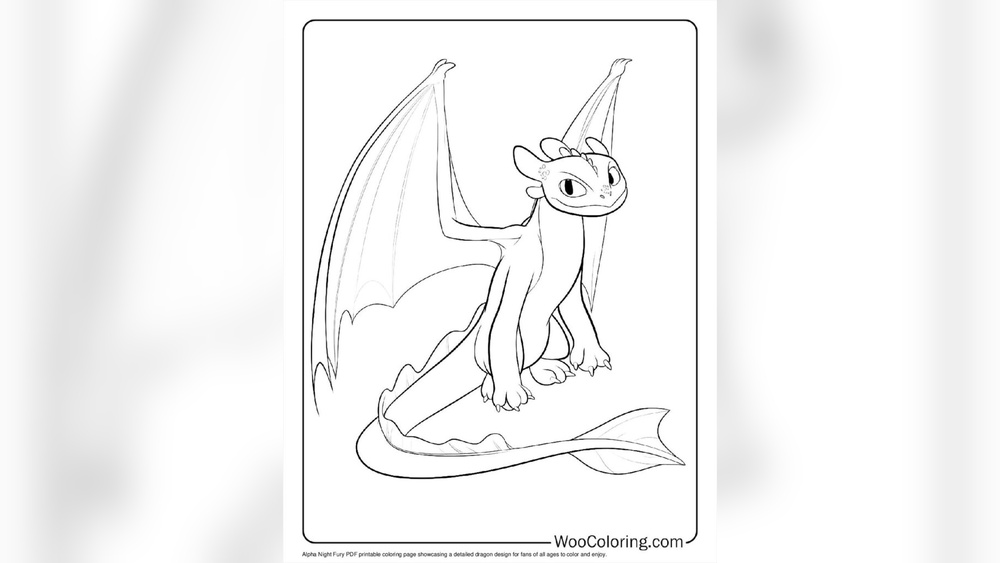 How to Train Your Dragon Coloring Pages