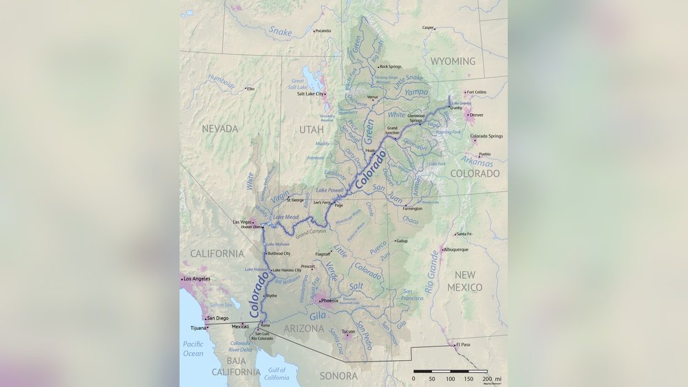 Where Does the Colorado River Start And End