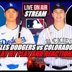 Where to Watch Dodgers Vs Colorado Rockies