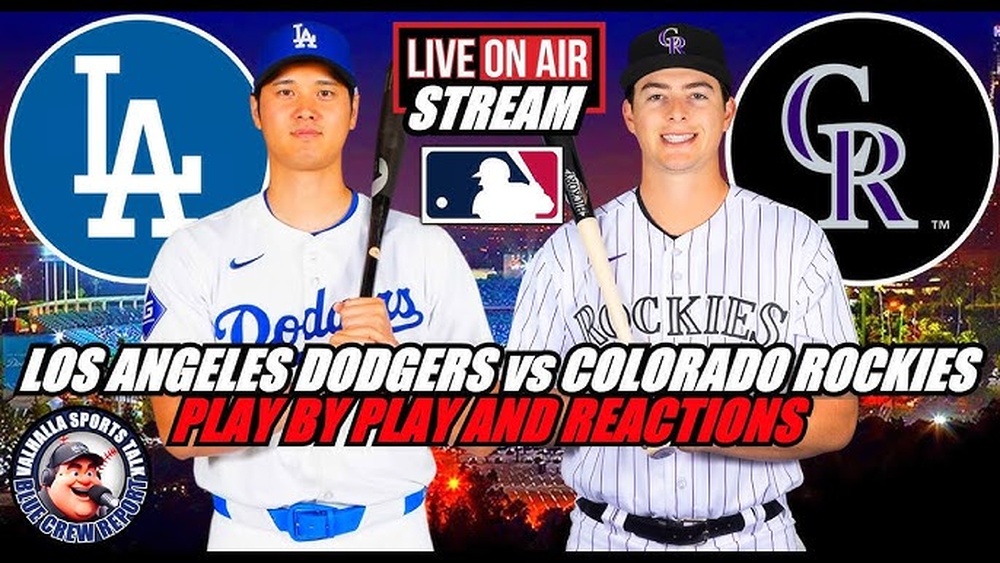 Where to Watch Dodgers Vs Colorado Rockies